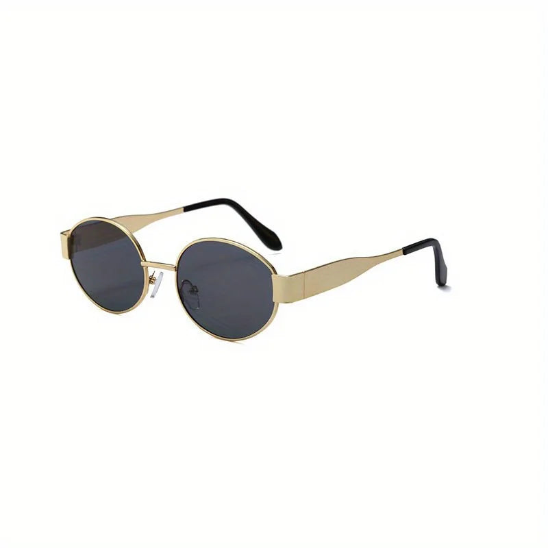 MIAMI OVAL GRAY SUNGLASSES