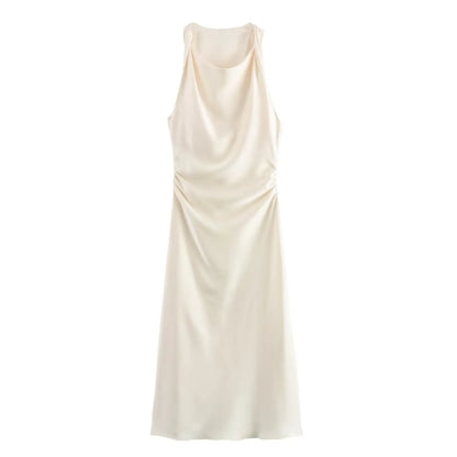 ELEGANT SATIN DRESS