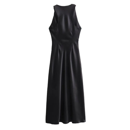 ELEGANT SATIN DRESS