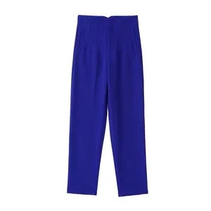 ELEGANT HIGH-WAIST PENCIL PANTS