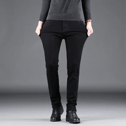 PLAIN BLACK BUSINESS JEANS