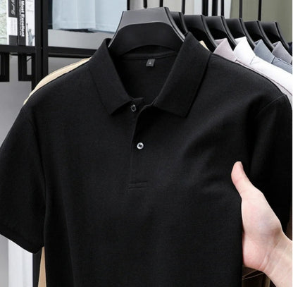 PREMIUM CLASSIC BLACK COTTON POLO