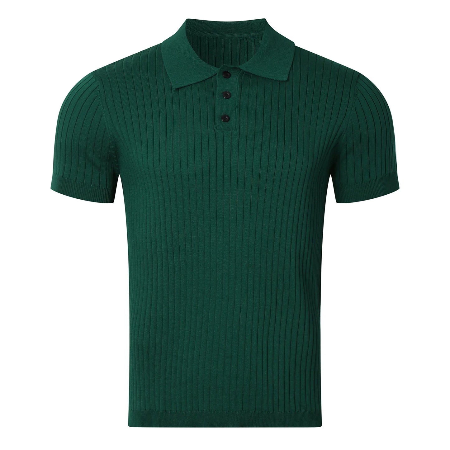 MODERN OLD MONEY GREEN SLIM POLO