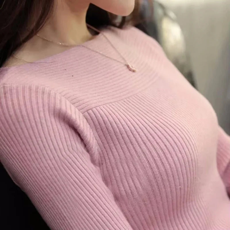 VINTAGE SLIM KNIT SWEATER