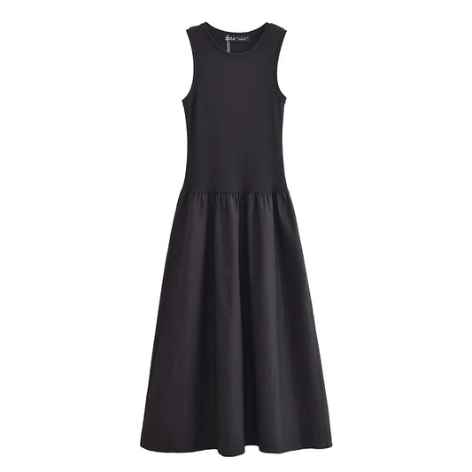 BLACK VINTAGE ELEGANT DRESS