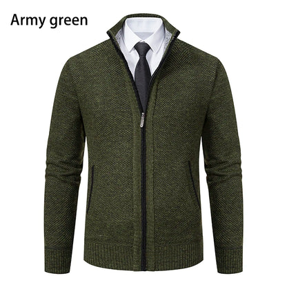 PREMIUM OLD MONEY GREEN HERITAGE SWEATER