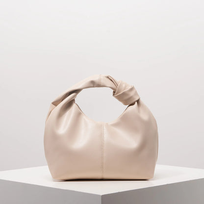 CHIC TWIST APRICOT SQUARE BAG