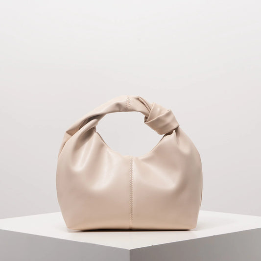 CHIC TWIST APRICOT SQUARE BAG