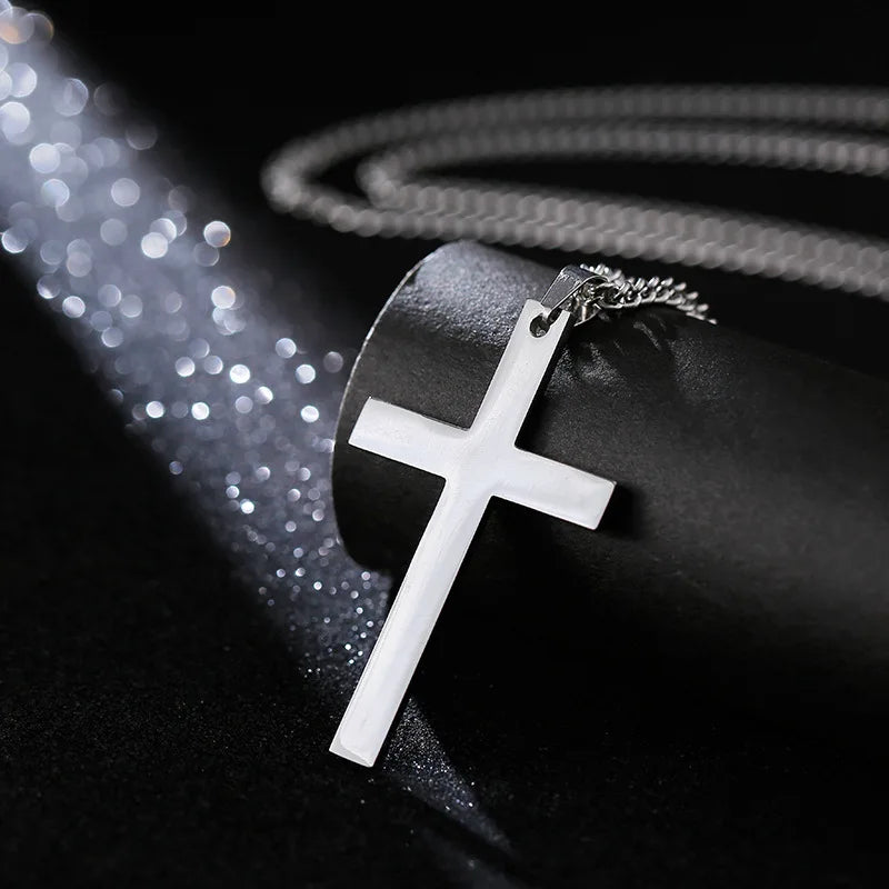 MULTI-COLOR PLAIN CHRISTIAN CROSS