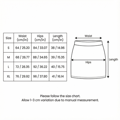 BLACK VINTAGE PLEATED MINI SKIRT