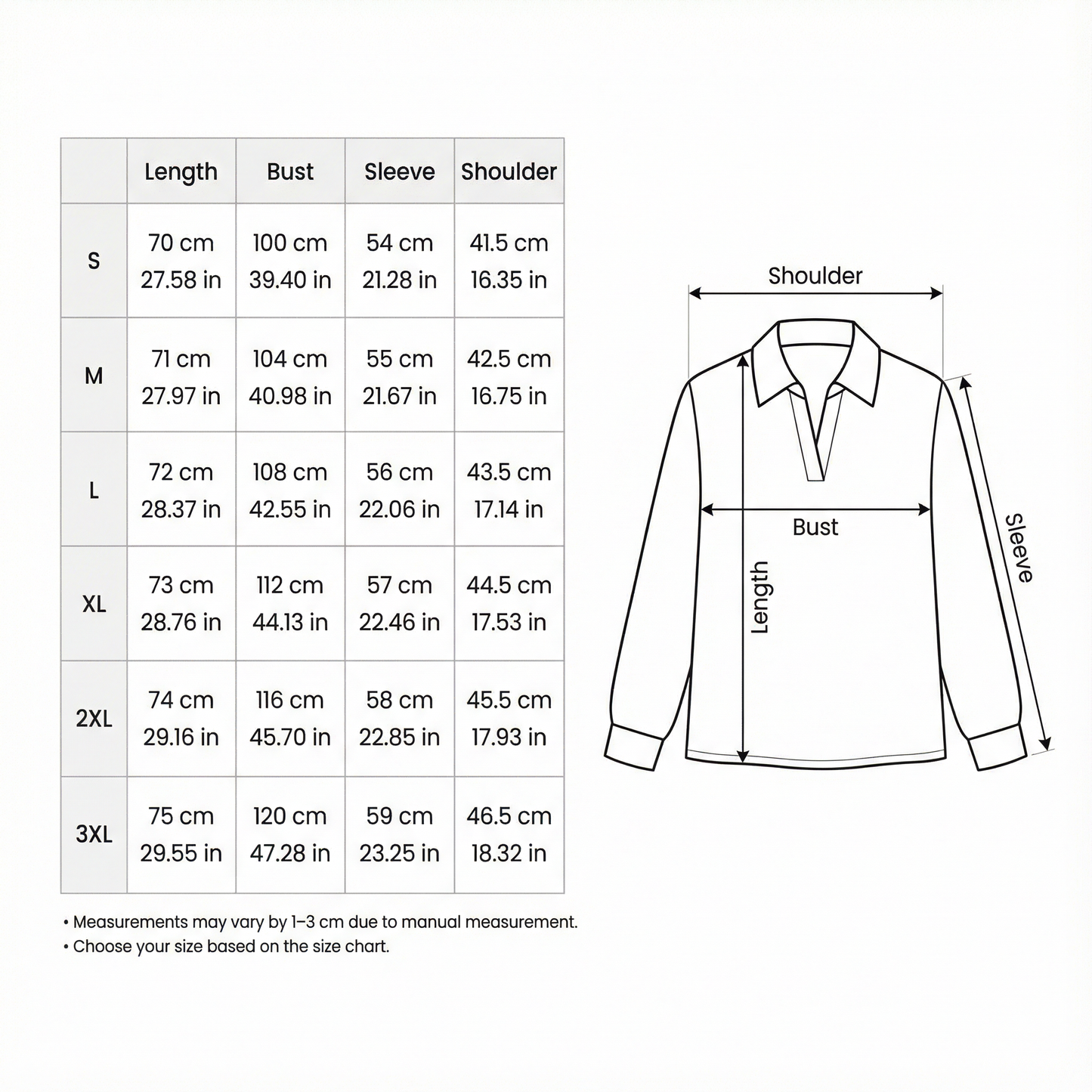 WHITE SATIN LOOSE COLLAR BLOUSE