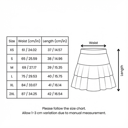 HIGH-WAIST WHITE MODERN SKIRT