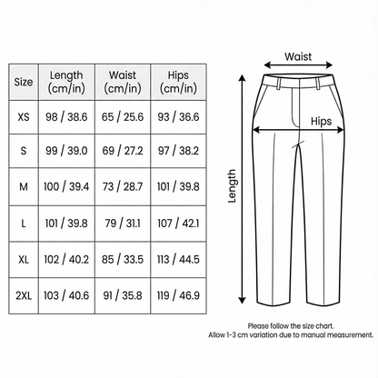 ELEGANT HIGH-WAIST WHITE PENCIL PANTS