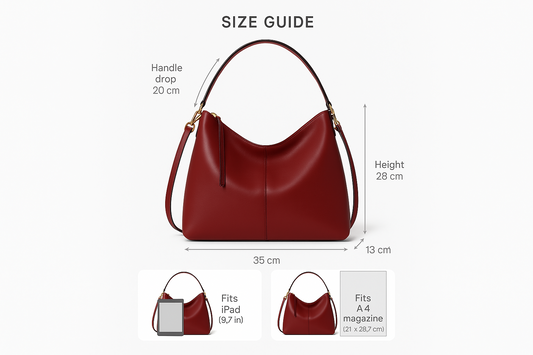 CASUAL RED ELEGANT BAG