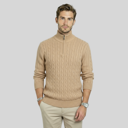 MODERN ELEGANCE APRICOT SWEATER