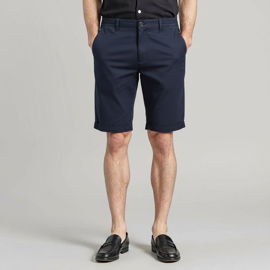 CLASSIC OLD MONEY NAVY BLUE FORMAL SHORTS