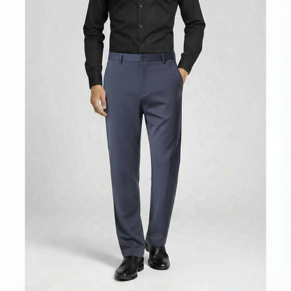 CLASSIC OLD MONEY DARK GRAY TROUSERS
